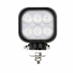 Proiector LED Flexzon, PRO, Pentru Masina Agricol, Tractor, ATV, Jeep, 5100lm,100mm, 60W, 12V-24V, 6 Leduri OSRAM