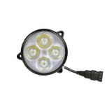 Proiector LED Flexzon, PRO, Pentru Masina Agricol, Tractor, ATV, Jeep, 3400lm, 84mm, 40W, 12V-24V, Rotund, 4 Leduri, Compatibil Case IH, Challenger, RoGator, John Deere, New Holland