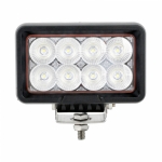 Proiector LED Flexzon, PRO, Pentru Masina Agricol, Tractor, ATV, Jeep, 3400lm,120mm, 60W, 12V-24V, 8 Leduri OSRAM