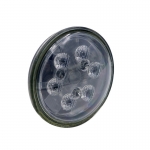 Proiector LED Flexzon, PRO, Pentru Masina Agricol, Tractor, ATV, Jeep, 1530lm, 112mm, 18W, 12V-24V, Rotund, 6 Leduri