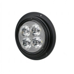 Proiector LED Flexzon, PRO, Pentru Masina Agricol, Tractor, ATV, Jeep, 3400lm, 137mm, 40W, 12V-24V, Rotund, 4 Leduri, Compatibil Ford-New Holland