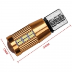 Bec Led T10 Flexzon, 30X LED SMD, W5W, 12V, Canbus, Pentru Pozitie, Plafoniere, Portbagaj, Lumina Alb 6000K