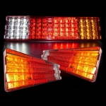 Set 2X Led Lampi Stop Auto Flexzon, 6 Functii, pentru Remorca, Camion, Trailer, 12V