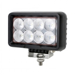 Proiector LED Flexzon, PRO, Pentru Masina Agricol, Tractor, ATV, Jeep, 3400lm,120mm, 60W, 12V-24V, 8 Leduri OSRAM