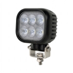 Proiector LED Flexzon, PRO, Pentru Masina Agricol, Tractor, ATV, Jeep, 5100lm,100mm, 60W, 12V-24V, 6 Leduri OSRAM