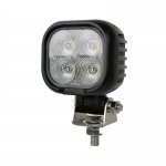 Proiector LED Flexzon, PRO, Pentru Masina Agricol, Tractor, ATV, Jeep, 3400lm, 78mm, 40W, 12V-24V, 4 Leduri OSRAM