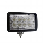 Proiector LED Flexzon, PRO, Pentru Masina Agricol, Tractor, 3200lm, 152mm, 40W, 12V-24V, 8 Leduri, Compatibil Case , John Deere , Ford-New Holland , Komatsu