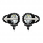 Set LED Faruri cu Semnalizare "Sageata", Flexzon, 6000lm, 120W, 12/24V, Utilaje Dezapezire Buldoexcavator Tractor , Stanga si Dreapta