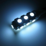 Bec Led T10 Flexzon, 13 LED SMD, W5W, Canbus, 12V, Pentru Semnalizare, Plafoniere, Portbagaj, Lumina Alb 6000K