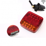 Kit LED Lampi Flexzon, Wireless, 5 functii, Pentru Remorca Magnetica Fara Fir 12V-24V
