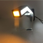 Set 2X Lampi Gabarit, Stanga si Dreapta, LED, Neon Efect, Lumina Dinamica, 3 Functii, 12-24V, 22cm
