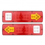 Set 2 Auto LED Lampi Stop Flexzon,4 Functii, Remorca, Camion, Trailer, 12-24V