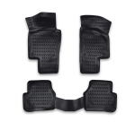 Set covorase auto din cauciuc tip tavita 3D X-SERIES pentru VOLKSWAGEN VW PASSAT B7 2011-2014, B6 2005-2010, PASSAT CC 2012-2017