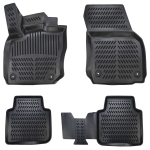 Set covorase auto din cauciuc tip tavita 3D X-SERIES pentru SKODA KODIAQ 2024+